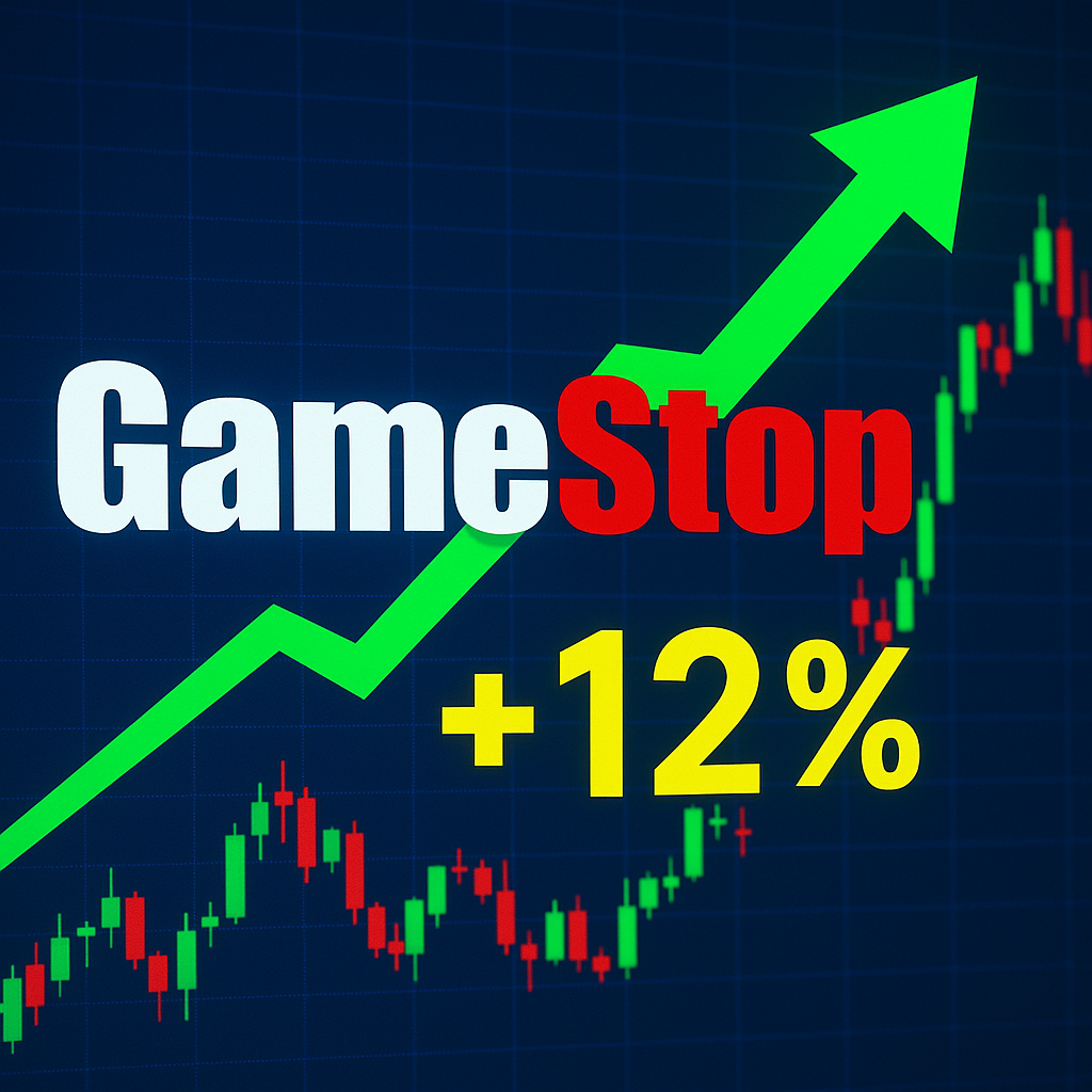 Рост акций GameStop на фоне графика
