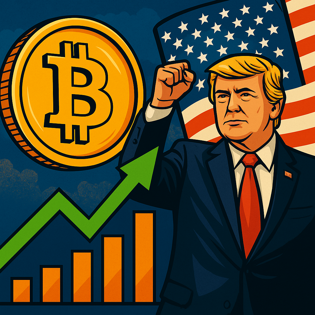 Трамп, биткоин и рост графика