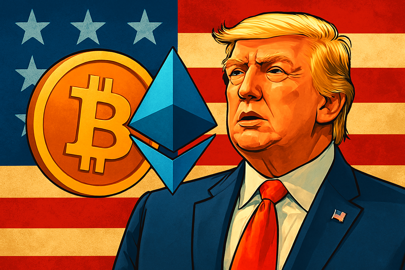Трамп, биткоин и Ethereum