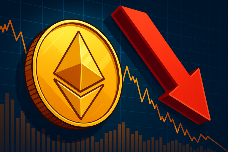 Падение курса Ethereum на фоне новостей